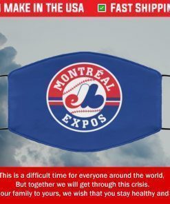 Masks MONTREAL EXPOS Filter FACE MASK