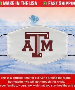 Masks TEXAS A&M UNIVERSITY Filter FACE MASK