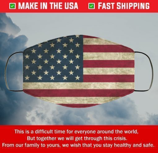 Masks USA FLAG Filter FACE MASK