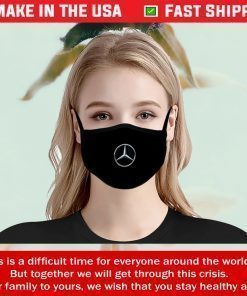 Mercedes Benz Logo Cotton Cloth Face Masks