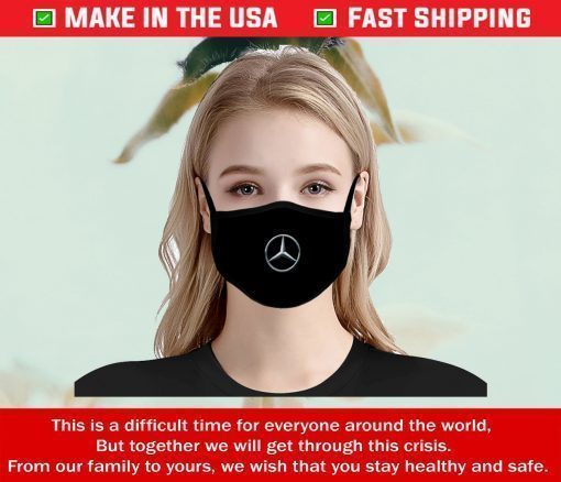 Mercedes Benz Logo Cotton Cloth Face Masks