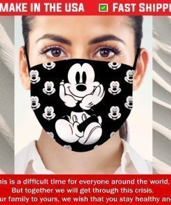 Mickey Mouse Filter Activated Carbon Face Mask