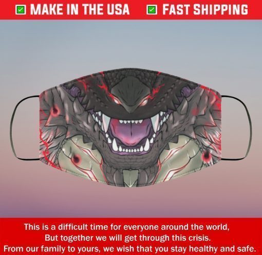 Monster Hunter World Filter Face Mask