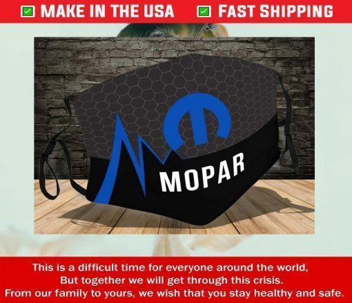 Mopar Streak Cotton Face Mask