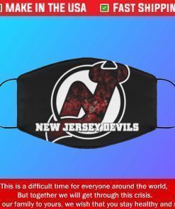 Face Mask New Jersey Devils Logo Masks