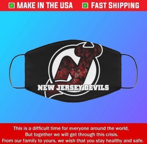 Face Mask New Jersey Devils Logo Masks