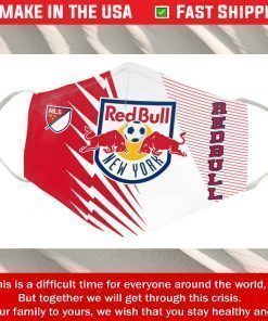 Logo New York Red Bulls Cotton Face Masks