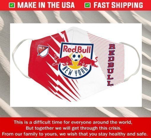 Logo New York Red Bulls Cotton Face Masks