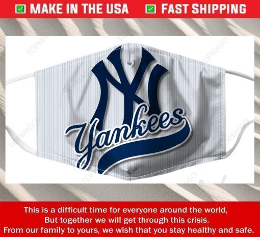 New York Yankees Filter Face Mask