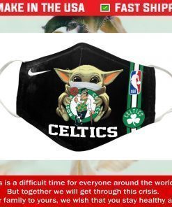 Nike Baby Yoda Celtics Cotton Face Mask