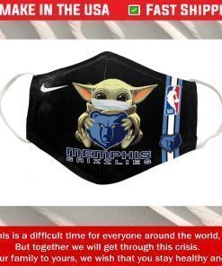 Nike Baby Yoda Memphis Grizzlies Cotton Face Mask