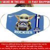 Nike Colorado Rockies Cotton Face Mask