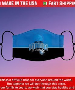 Face Mask Orlando Magic Reusable Cotton Masks