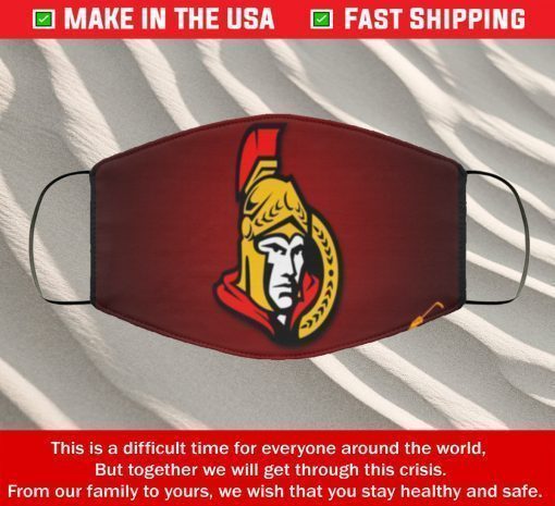 Face Mask Ottawa Senators Logo Masks