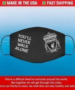 PREMIER LEAGUE CHAMPIONS 2020 Liverpool FC Filter Face Mask