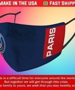 Face Mask Paris Saint-Germain PSG Reusable Cotton Masks