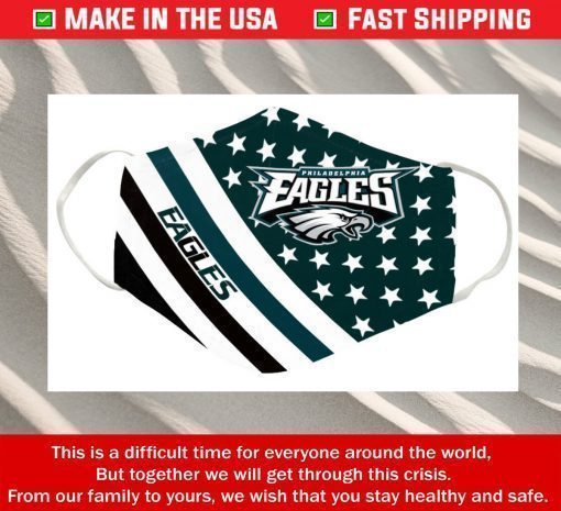 Buy Philadelphia Eagles Cotton Cotton Face Masks