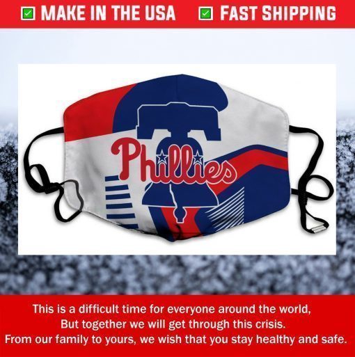 Philadelphia Phillies Cotton Face Mask