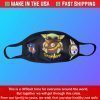Pittsburgh Steelers Baby Yoda Cotton Face Mask