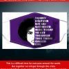 Prince Dearly Beloved We Are Gathered Here Today Filter Face Mask