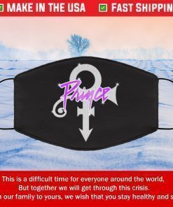 Prince Logo Filter Face Mask