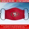 Face Mask San Francisco 49ers Cotton Masks