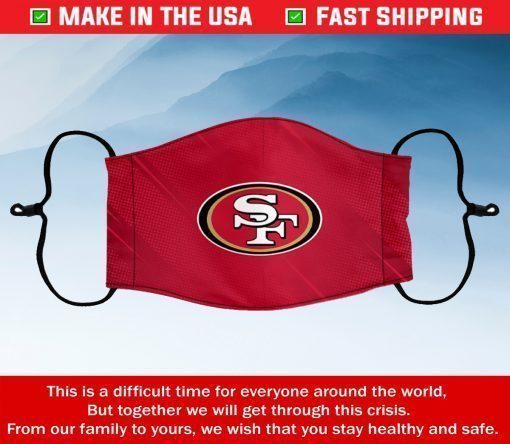 Face Mask San Francisco 49ers Cotton Masks