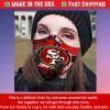 San Francisco 49ers Filter Activated Carbon Face Mask