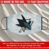 Face Mask San Jose Sharks Logo Masks