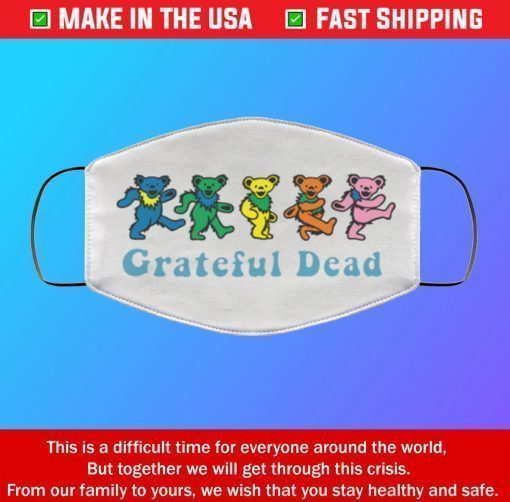 Search Results Web results Grateful Dead Bear Filter Face Mask