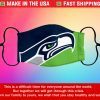 Face Mask Seattle Seahawks Cotton Masks