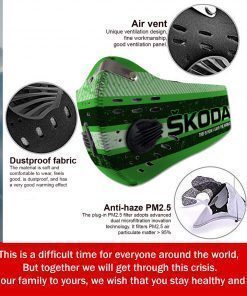 Skoda Auto This Is How I Save The World Face Mask