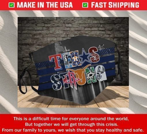 Face Mask TEXAS STRONG SPORT TEAMS Masks