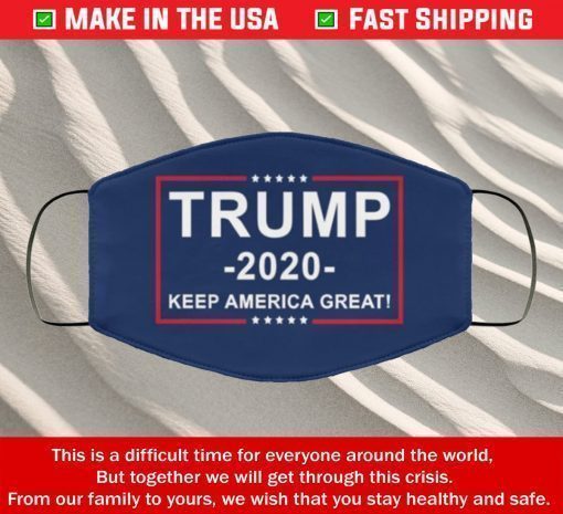 Face Mask TRUMP 2020 KEEP AMERICA GREAT Masks