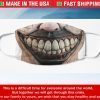 TWISTY THE CLOWN Filter Face Mask