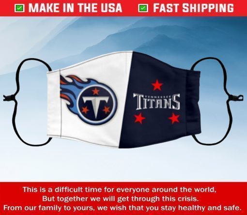 Face Mask Tennessee Titans Cotton Masks