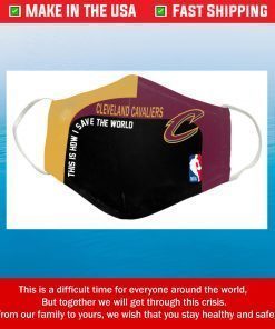 This Is How I Save The World Cleveland Cavaliers Cotton Face Mask