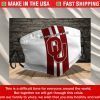 This Is How I Save The World Oklahoma Sooners Filter Activated Carbon Face Mask