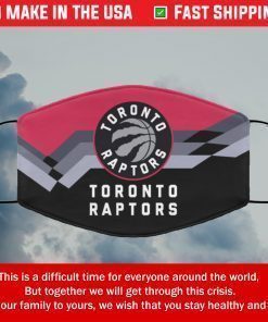 Toronto Raptors NBA Filter Face Mask