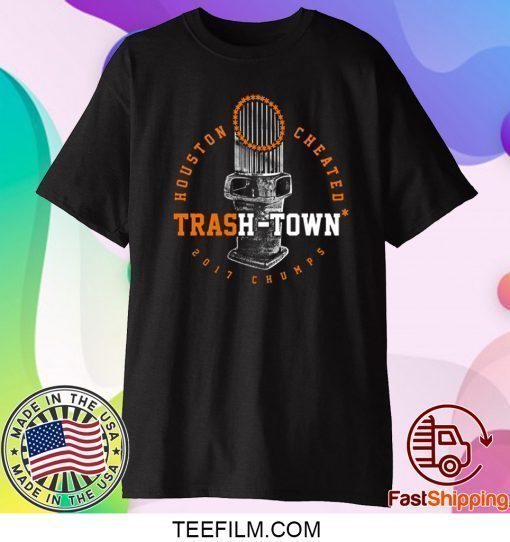 Trevor Bauer Houston Cheated Trash Town Shirt