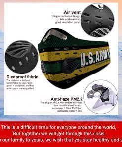 U.S. ARMY This Is How I Save The World Face Mask