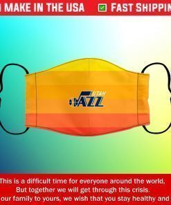 Face Mask Utah Jazz Reusable Cotton Masks