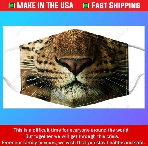 Wild Cat Filter Face Mask