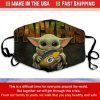 Yoda hugs green bay packers nfl Filter FACE MASK