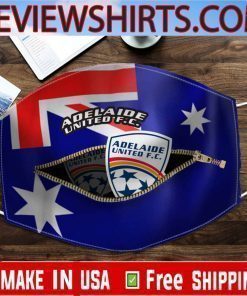 Adelaide United US Custom Name Face Mask