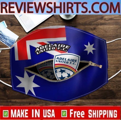 Adelaide United US Custom Name Face Mask