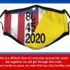 Anti Trump Liberty Political Communism Activist Impeach Trump 8645 Filter Face Mask