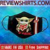 Baby Yoda Fox Racing Motor Extreme Sports BMX Face Mask