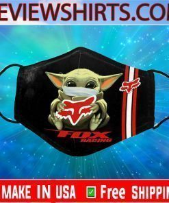 Baby Yoda Fox Racing Motor Extreme Sports BMX Face Mask