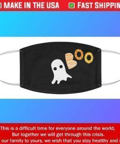 Boo Ghost Fabric Halloween Face Masks